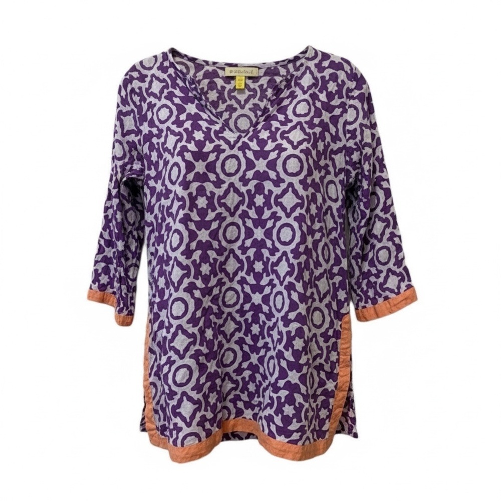 Roberta Roller Rabbit tunic top, swim cover, size 6